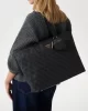 Guess Power Play Large Tech Tote Kadın Antrasit El Çantası HWSL9006240-CLO