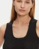 Guess ARIA TANK TOP Kadın Siyah Atlet 5RGP216311A-JBLK