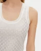Guess ARIA TANK TOP Kadın Beyaz Atlet 5RGP216311A-MCDM