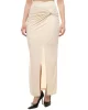 Guess Aımee Jewel Drap Skırt Kadın Ekru Etek W5GD0EKAQL2-A60P