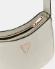 Guess ARNELA TOP ZIP SHOULDER BAG Kadın Ekru Omuz Çantası HWNG9496170-BON