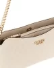 Guess BETULA TOP ZIP SHOULDER BAG Kadın Kahverengi Çapraz Çanta HWGG9626170-TAU