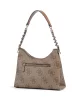 Guess IZZY TOP ZIP SHOULDER BAG Kadın Kahverengi Omuz Çantası HWOS8654010-LTL