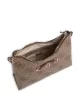Guess IZZY TOP ZIP SHOULDER BAG Kadın Kahverengi Omuz Çantası HWOS8654010-LTL