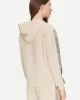 Guess HOODED SCUBA SWEATSHIRT Kadın Bej Eşofman Üstü W5RQ03KBYE2-G9N9