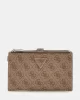 Guess Laurel Slg Dbl Zıp Organızer Kadın Kahverengi Cüzdan SWSG8500157-LTL