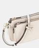 Guess NOELLE DBL POUCH CROSSBODY Kadın Ekru Mini Çanta HWZG7879710-BON