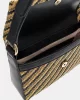 Guess SIMONA FLAP SHOULDER BAG Kadın Siyah Omuz Çantası HWWG9210190-NTB