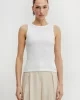 Guess ALEXIA SEQUINS TANK TOP Kadın Beyaz Atlet W5GP06KCS10-G011