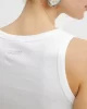 Guess ALEXIA SEQUINS TANK TOP Kadın Beyaz Atlet W5GP06KCS10-G011