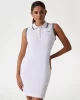 Guess AMARYLLIS SHORT DRESS Kadın Beyaz Elbise V5GK04KCOK1-G011