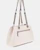 Guess Annıng Shoulder Satchel Kadın Krem Omuz Çantası HWQG9508090-STO