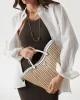 Guess Atalıa Tote Kadın Çok Renkli El Çantası HWWG9647220-NTW