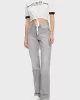 Guess Knot T-Shırt Kadın Beyaz Crop V5GI05I3Z14-G011
