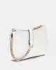 Guess BETULA MINI CROSSBODY TOP ZIP Kadın Beyaz Mini Çanta HWGG9626720-WHI