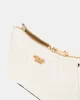 Guess BETULA MINI CROSSBODY TOP ZIP Kadın Beyaz Mini Çanta HWGG9626720-WHI