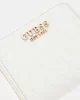 Guess BETULA SLG SMALL ZIP AROUND Kadın Beyaz Cüzdan SWGG9626137-WHI