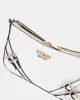Guess BRAMINA TOP ZIP SHOULDER Kadın Beyaz Omuz Çantası HWZG9636180-WHI