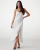 Guess SL CEMONA SLIP DRESS Kadın Beyaz Elbise W5PK2EWI380-F0YX