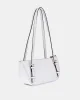 Guess CERELIA MINI SHOULDER SATCHEL Kadın Beyaz Mini Çanta HWBG9645760-WHI