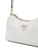 Guess CRESIDIA TOP ZIP SHOULDER BAG Kadın Beyaz Omuz Çantası HWPG9349180-OFF