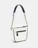 Guess Cruıse Vıbe Top Zıp Shldr Bag Kadın Beyaz Omuz Çantası HWQG9649170-WTV