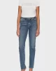 Guess CN SS LOGO LACE TEE Kadın Beyaz T-shirt W5GI04J1314-G011