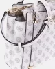 Guess Eco Erıca 2 Comp Satchel Kadın Beyaz El Çantası HWEPG951006-WLO