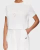 Guess Fılanta Crop Tee Kadın Beyaz T-Shirt V5GI18I3Z14-G011