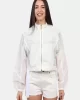 Guess Florıe Crop Jacket Kadın Beyaz Ceket W5GL18WH5X2-A00K