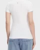 Guess SS CN FLOWER TRIANGLE TEE Kadın Beyaz T-shirt W5GI08J1314-G011