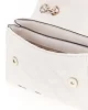 Guess GIULLY MINI 2 COMP CNVRTBL FLP Kadın Beyaz Mini Çanta HWQG8748740-OFF