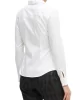 Guess TIZIANA LS LOGO CUFF SHIRT Kadın Beyaz Gömlek W5RH31WAF10-G011