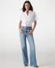 Guess SS JULIE TIE FRONT TOP Kadın Beyaz Bluz W5GH0WWAF10-G011