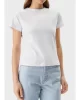 Guess KAMELIE CN T-SHIRT Kadın Beyaz T-shirt V5GI15J1314-G011