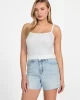 Guess KHLOE RHINESTONES TANK SWTR Kadın Beyaz Atlet W5GR47Z3MN2-G011