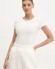 Guess New Kıara Ss T-Shırt Kadın Beyaz T-Shirt V5GI20J1314-G018