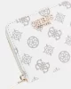 Guess Laurel Slg Small Zıp Around Kadın Beyaz Cüzdan SWPG8500137-WLO
