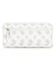 Guess LAUREL SLG LARGE ZIP AROUND Kadın Beyaz Cüzdan SWPG8500146-WLO