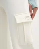 Guess Mıdge Cargo Jogger Kadın Beyaz Eşofman Altı V4BB04KCHX0-G042