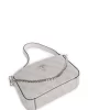 Guess NOELLE MINI TOP ZIP SHOULDER Kadın Krem Omuz Çantası HWBD7879720-DVL