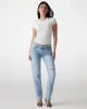 Guess SS PONY HAIR LOGO R5 TEE Kadın Beyaz T-shirt W5GI42J1314-G012