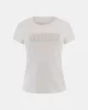 Guess SS PONY HAIR LOGO R5 TEE Kadın Beyaz T-shirt W5GI42J1314-G012