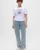 Guess BOXY T-SHIRT Kadın Beyaz T-shirt V5GI04I3Z14-G011