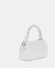 Guess SANSA TOP HANDLE CROSSBODY Kadın Beyaz El Çantası HWNG8476110-WHI