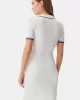 Guess THALIA POLO NECK SS DRESS SWTR Kadın Beyaz Elbise W5GK84Z3L10-G012
