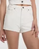 Guess Jeans GJ HIGHWAIST MOM SHORT Kadın Beyaz Şort W5GD0SD5M62-GJWI