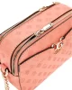 Guess ARLENA LOGO CAMERA C Kadın Pembe Çapraz Çanta HWPG9336140-CLL