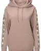 Guess Carla Hooded Sweatshırt Kadın Pudra Sweatshirt V4YQ11KB3P2-G4Q9