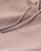 Guess Carla Hooded Sweatshırt Kadın Pudra Sweatshirt V4YQ11KB3P2-G4Q9